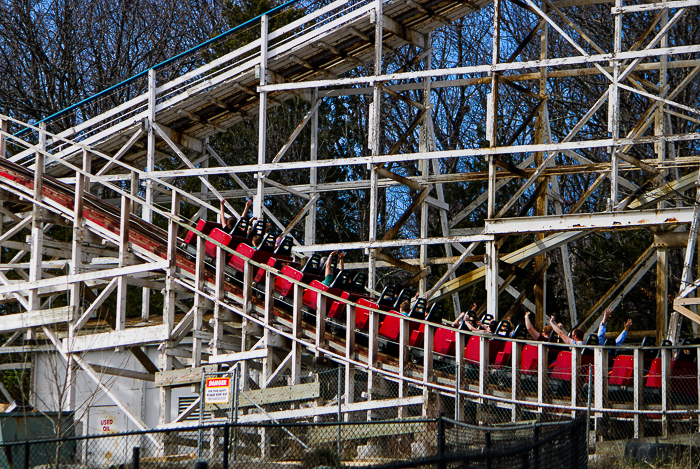 Opening Day at Six Flags St. Louis, Eureka, Missouri