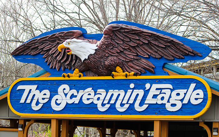 Opening Day at Six Flags St. Louis, Eureka, Missouri