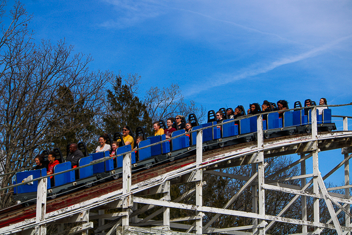 Opening Day at Six Flags St. Louis, Eureka, Missouri