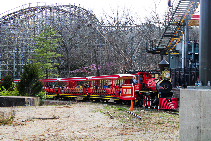 Opening Day at Six Flags St. Louis, Eureka, Missouri