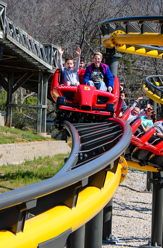 Opening Day at Six Flags St. Louis, Eureka, Missouri