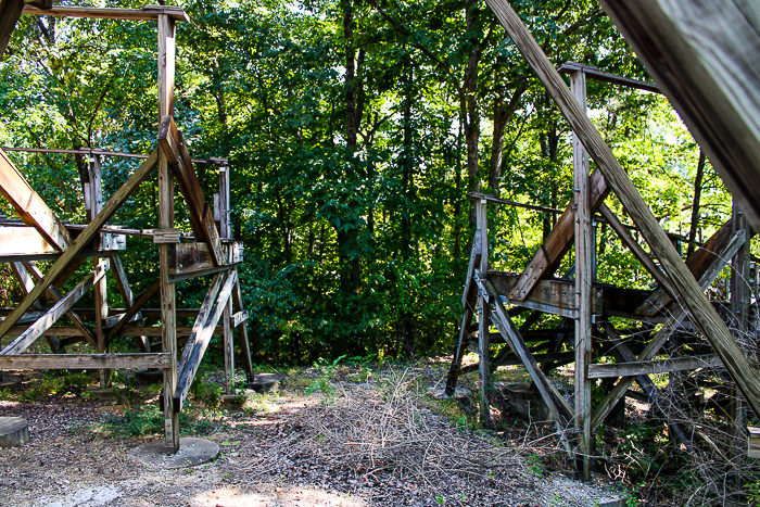 The Boss roller coaster at Six Flags St. Louis, Eureka, Missouri