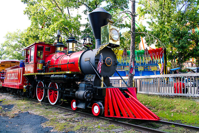 The Six Flags Railroad at Six Flags St. Louis, Eureka, Missouri