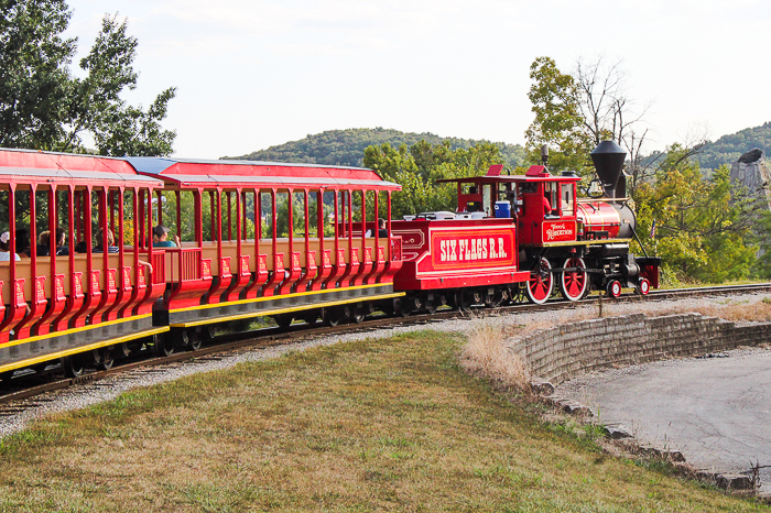 The Six Flags Railroad at Six Flags St. Louis, Eureka, Missouri