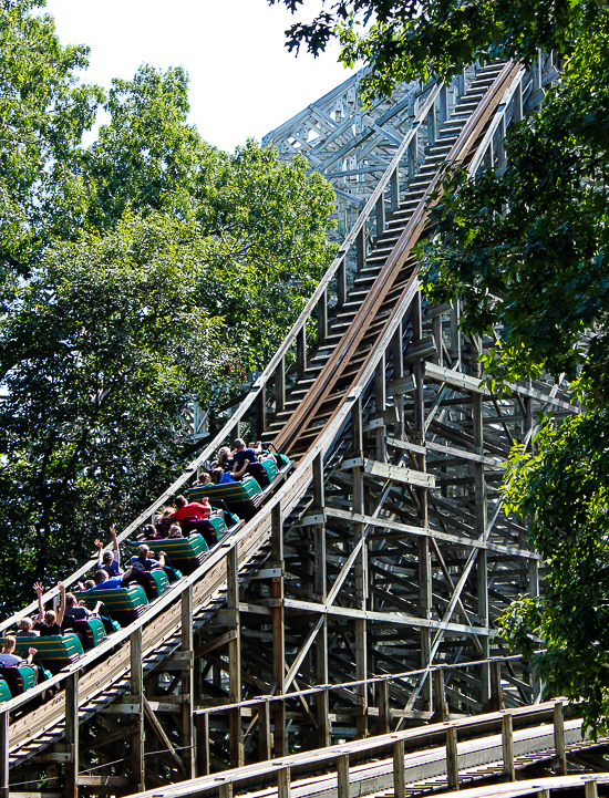 The Boss roller coaster at Six Flags St. Louis, Eureka, Missouri