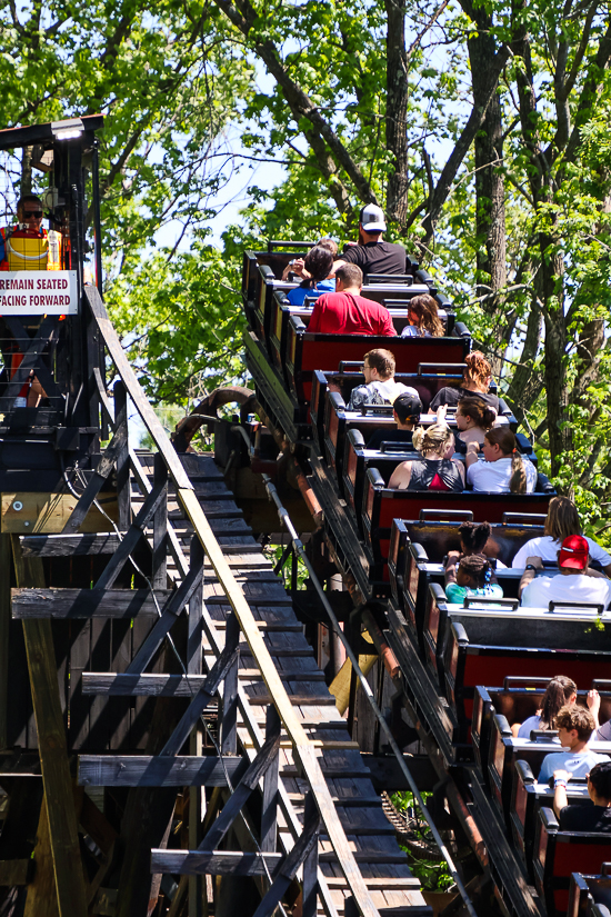 The River King Mine Train at Six Flags St. Louis/Mid America Park By Enchanted Parks, Eureka, Missouri