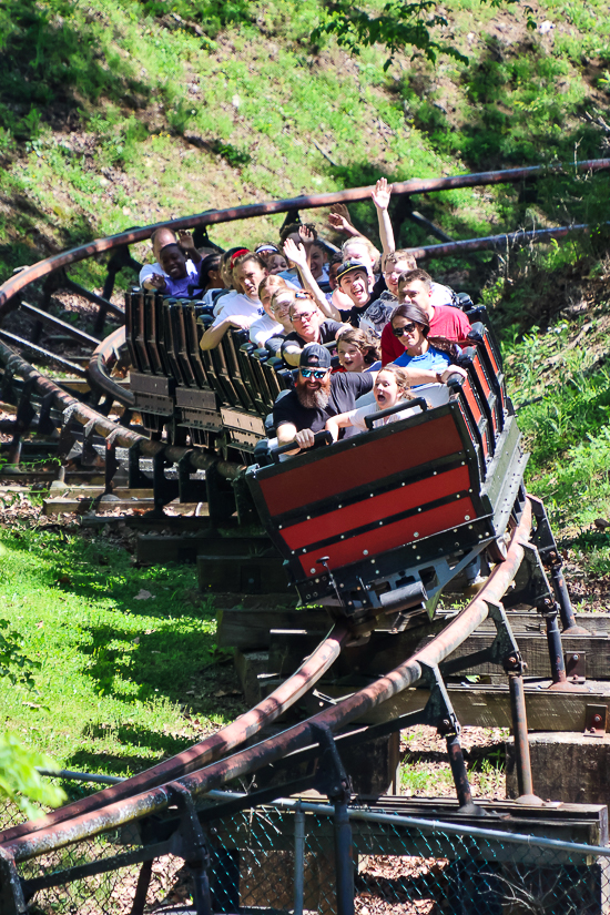 The River King Mine Train at Six Flags St. Louis/Mid America Park By Enchanted Parks, Eureka, Missouri