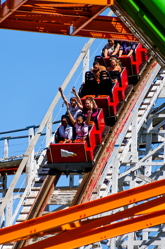 The Screamin' Eagle at Six Flags St. Louis/Mid America Park By Enchanted Parks, Eureka, Missouri