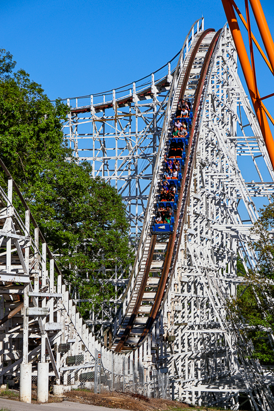 The Screamin' Eagle at Six Flags St. Louis/Mid America Park By Enchanted Parks, Eureka, Missouri