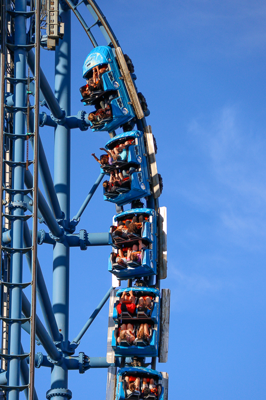 Mr. Freeze: Reverse Blast at Six Flags St. Louis/Mid America Park By Enchanted Parks, Eureka, Missouri
