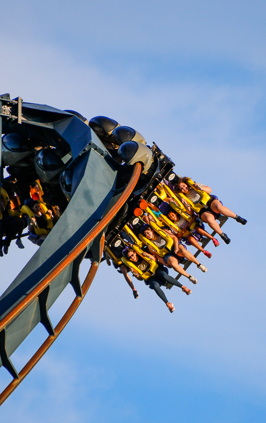 Batman The Ride at Six Flags St. Louis/Mid America Park By Enchanted Parks, Eureka, Missouri