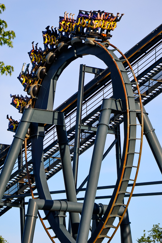 Batman: The Ride at Six Flags St. Louis/Mid America Park By Enchanted Parks, Eureka, Missouri