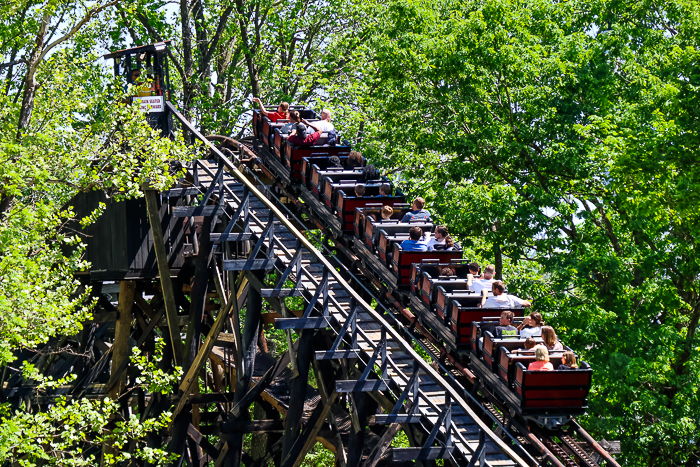 The River King Mine Train at Six Flags St. Louis/Mid America Park By Enchanted Parks, Eureka, Missouri
