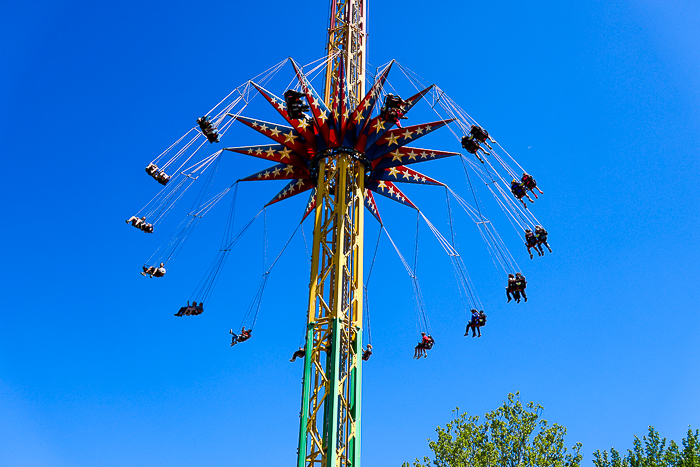 The Sky Screamer Carousel at Six Flags St. Louis/Mid America Park By Enchanted Parks, Eureka, Missouri