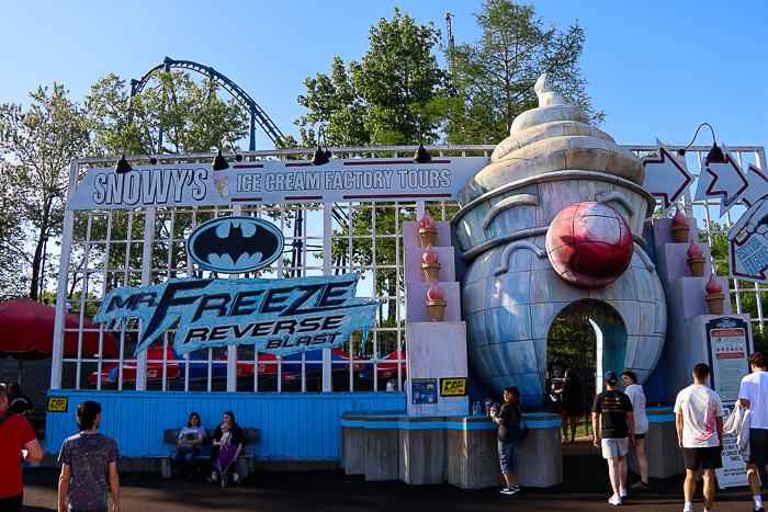 Mr. Freeze: Reverse Blast at Six Flags St. Louis/Mid America Park By Enchanted Parks, Eureka, Missouri