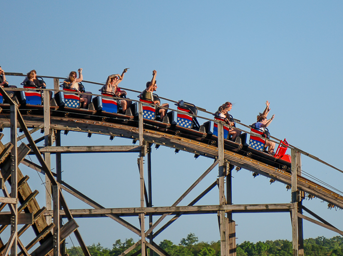 Mr. Freeze: Reverse Blast at Six Flags St. Louis/Mid America Park By Enchanted Parks, Eureka, Missouri