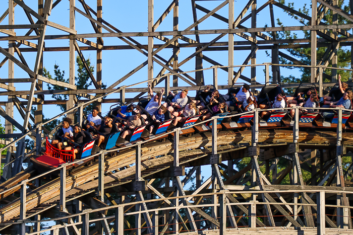 Americna Thunder at Six Flags St. Louis/Mid America Park By Enchanted Parks, Eureka, Missouri