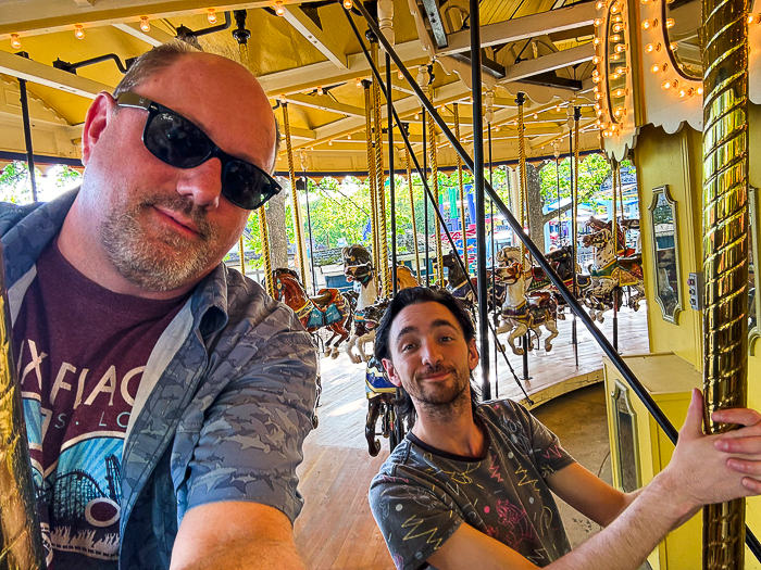The Grand Ole' Carousel at Six Flags St. Louis/Mid America Park By Enchanted Parks, Eureka, Missouri