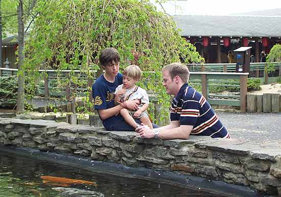 Brent, Bond and Dave @ Six Flags World's of Adventure