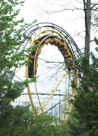 Double Loop @ Six Flags Worlds of Adventure