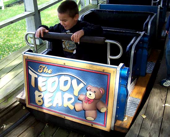 The Teddy Bear Wooden Rollercoaster at Strickers Grove, Hamilton, Ohio