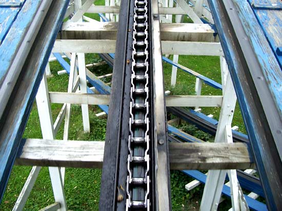 The Teddy Bear Wooden Rollercoaster at Strickers Grove, Hamilton, Ohio