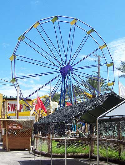 Ferris Wheel @ Uncle Bernies Theme Park located at the Swap Shop, Fort Lauderdale, Florida