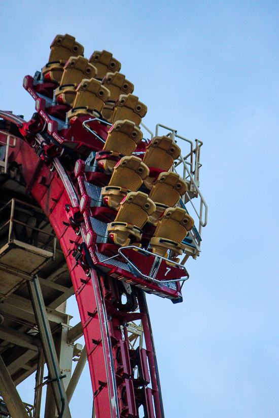 The Holywood Rip Ride Rocket roller coaster at Universal Studios Florida, Orlando, Florida