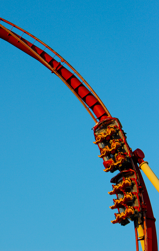 The Holywood Rip Ride Rocket roller coaster at Universal Studios Florida, Orlando, Florida