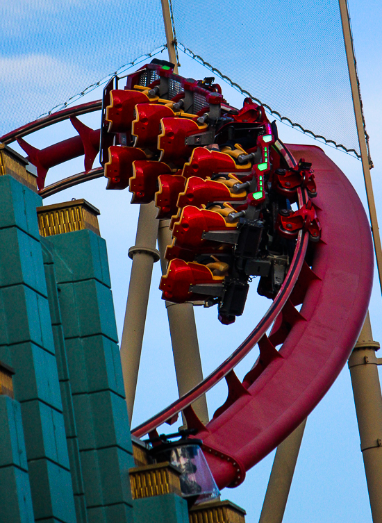 The Holywood Rip Ride Rocket roller coaster at Universal Studios Florida, Orlando, Florida