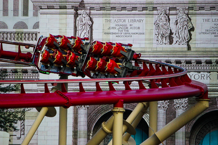 The Holywood Rip Ride Rocket roller coaster at Universal Studios Florida, Orlando, Florida