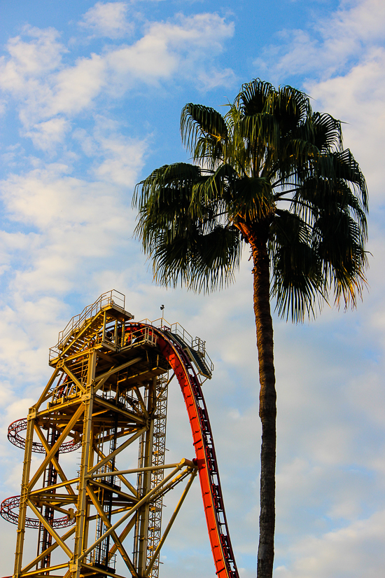 The Holywood Rip Ride Rocket roller coaster at Universal Studios Florida, Orlando, Florida