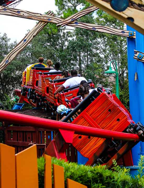 The Woody Woodpecker's Nuthouse Coaster at Universal Studios Florida, Orlando, Florida