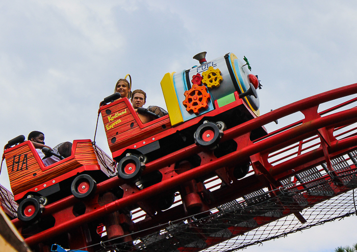 The Woody Woodpecker's Nuthouse Coaster at Universal Studios Florida, Orlando, Florida