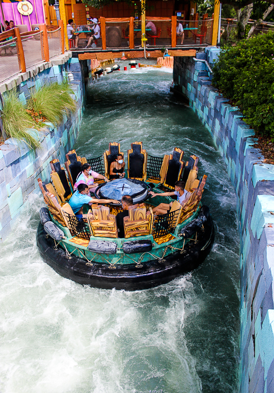 Popeye and Bluto's Bilge Rat Barges at Universal's Islands of Adventure, Orlando, Florida