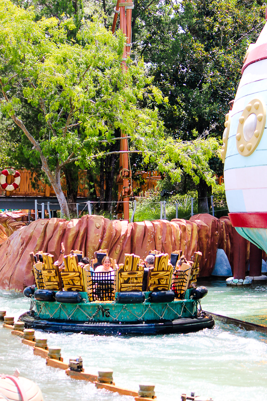 Popeye and Bluto's Bilge Rat Barges at Universal's Islands of Adventure, Orlando, Florida