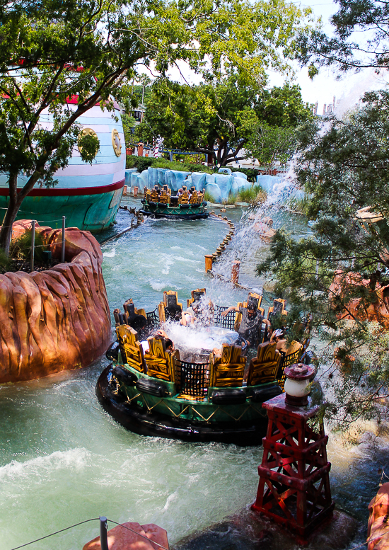 Popeye and Bluto's Bilge Rat Barges at Universal's Islands of Adventure, Orlando, Florida