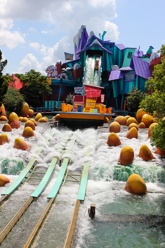 Dudley Doright's Rip Saw Falls at Universal's Islands of Adventure, Orlando, Florida