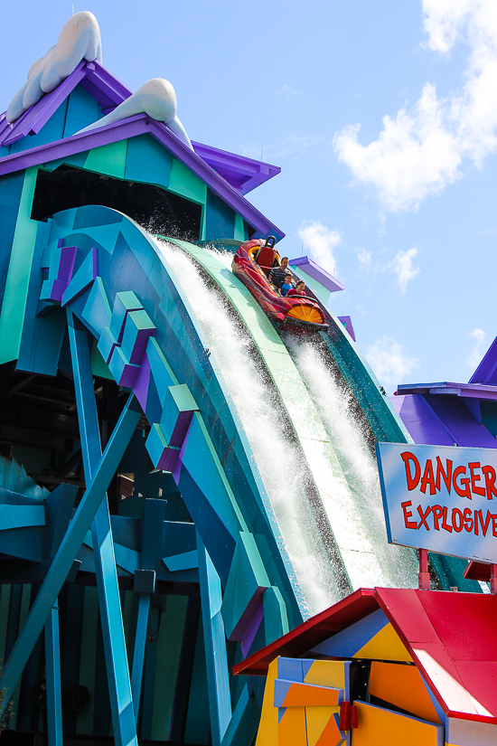 Dudley Doright's Rip Saw Falls at Universal's Islands of Adventure, Orlando, Florida