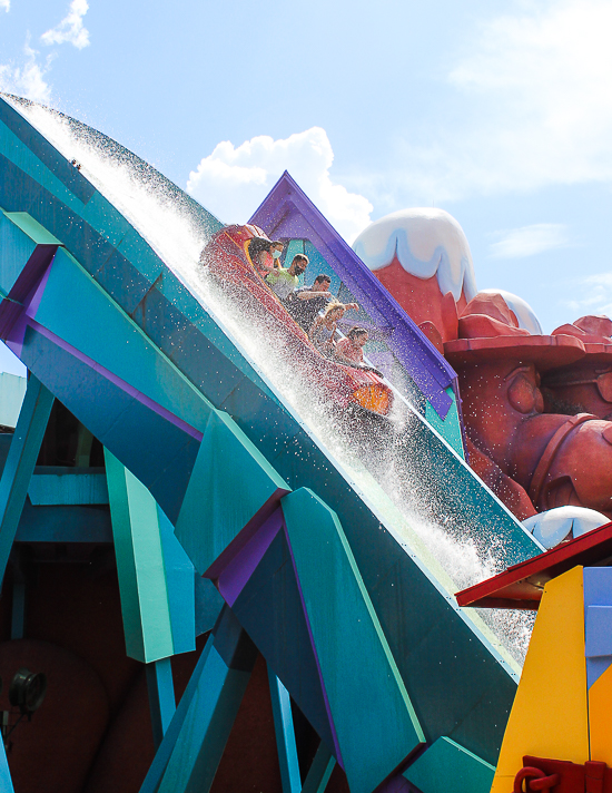 Dudley Doright's Rip Saw Falls at Universal's Islands of Adventure, Orlando, Florida