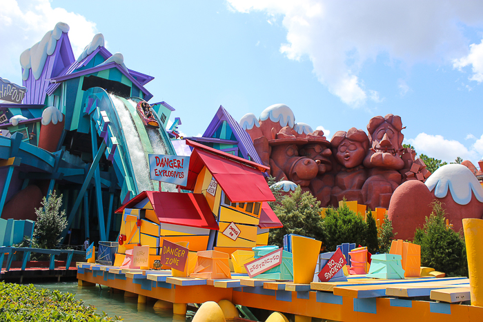 Dudley Doright's Rip Saw Falls at Universal's Islands of Adventure, Orlando, Florida