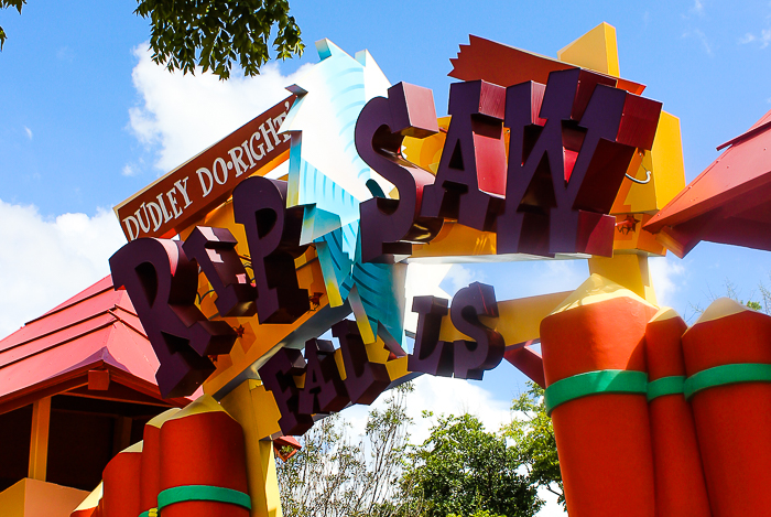 Dudley Doright's Rip Saw Falls at Universal's Islands of Adventure, Orlando, Florida