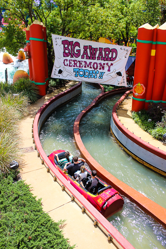 Dudley Doright's Rip Saw Falls at Universal's Islands of Adventure, Orlando, Florida