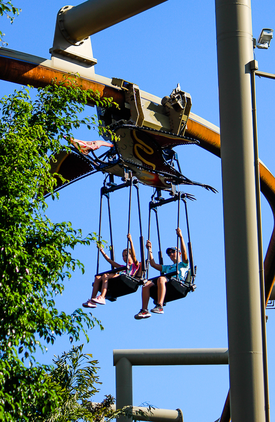 The Pteranodon Flyers at Universal's Islands of Adventure, Orlando, Florida