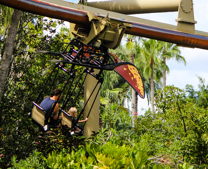 The Pteranodon Flyers at Universal's Islands of Adventure, Orlando, Florida