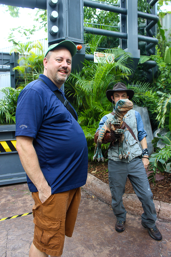 The Raptor Encounter at Universal's Islands of Adventure, Orlando, Florida