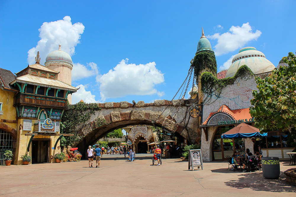 Universal's Islands of Adventure Viewpoint - Port of Entry (2015