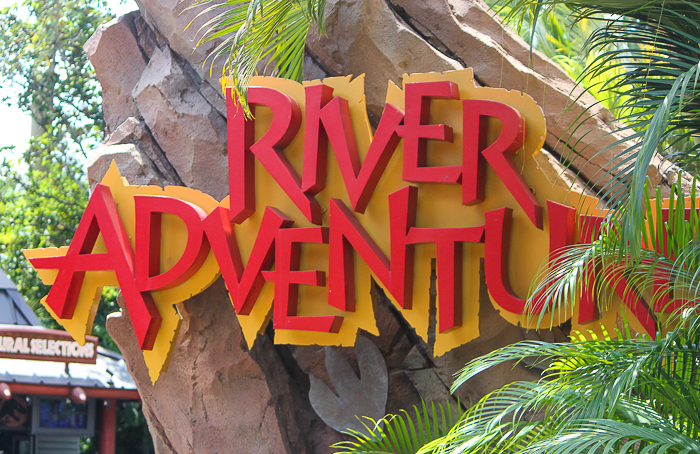 The Jurassic Park River Adventure at Universal's Islands of Adventure, Orlando, Florida