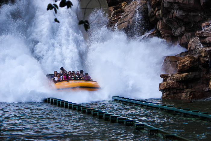 The Jurassic Park River Adventure at Universal's Islands of Adventure, Orlando, Florida