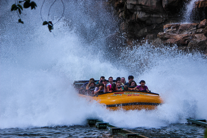 The Jurassic Park River Adventure at Universal's Islands of Adventure, Orlando, Florida